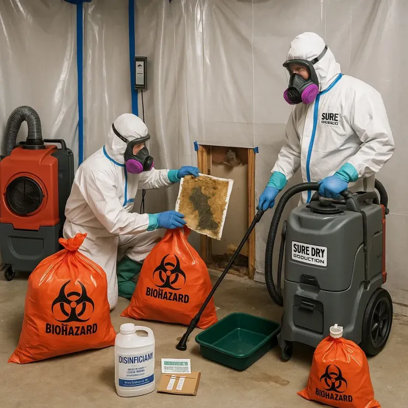 Contaminated Water Handling Protocols process in Cutlerville, MI