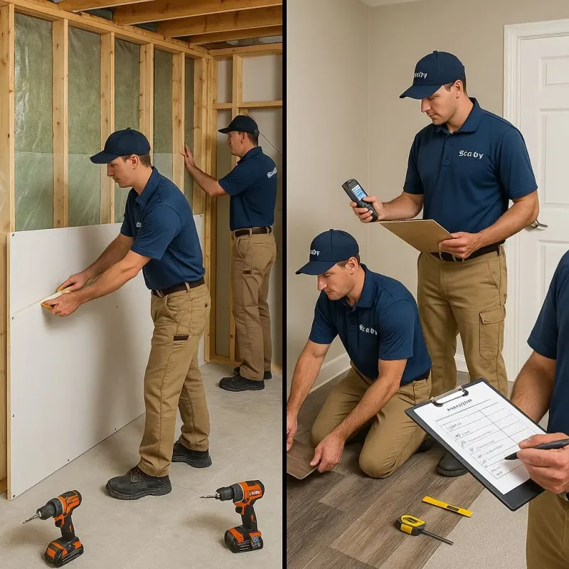 Repairs and Reconstruction process in Cutlerville, MI